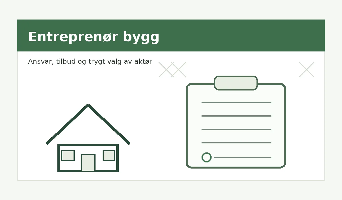 entreprenør bygg